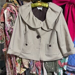 Vintage Polka Dot Women's Jacket